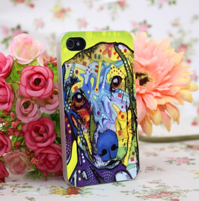 "Dachshund Art" iPhone Case - Image 2